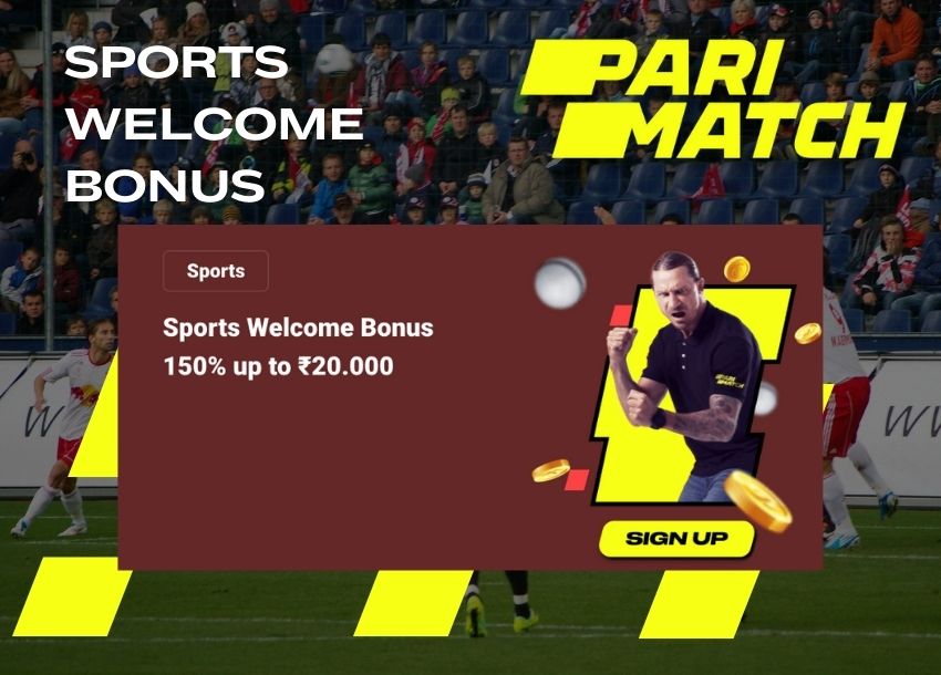 How to get 150% sports welcome bonus at Parimatch India