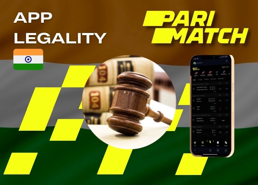 Is it legal to bet from the Parimatch app in India?