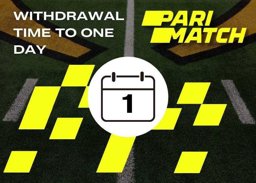 Withdraw money for one day time with Parimatch India bookmaker