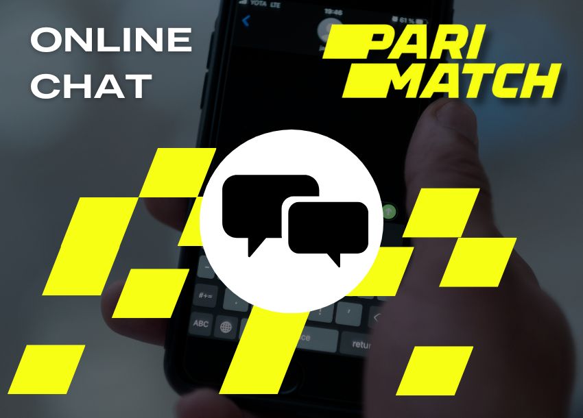How to use online chat for contact Parimatch India support