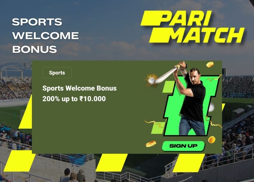 200% Sports Welcome Bonus review at Parimatch site