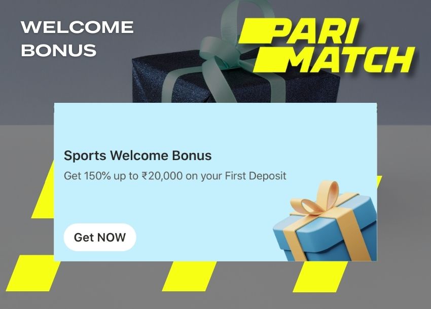 Sports Welcome Bonus at Parimatch India